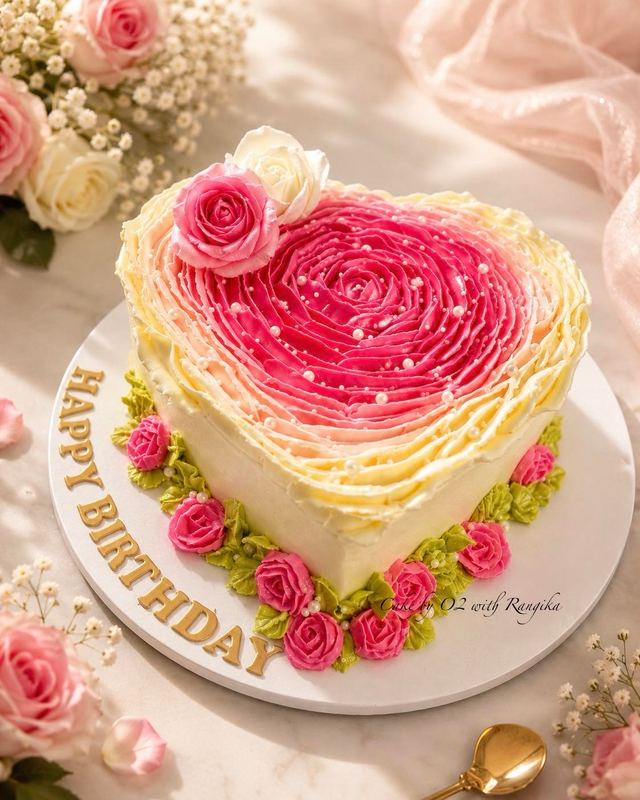 Birthday cake by Rangika