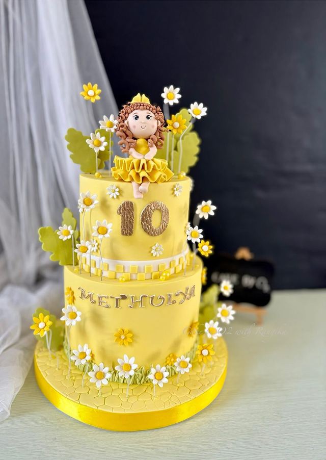 Custom birthday cake by Cake by O2, Colombo