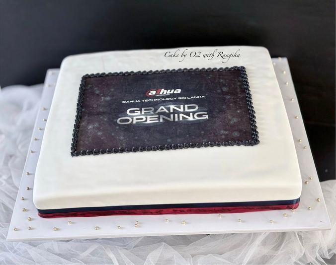Custom celebration cake by Cake by O2, Colombo