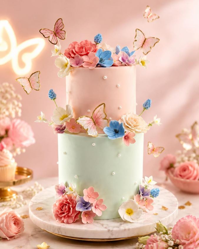 Custom birthday cake by Cake by O2, Colombo